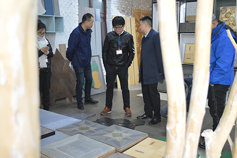 Today's hot spot: Greentown China's centralized procurement leaders come to visit our company