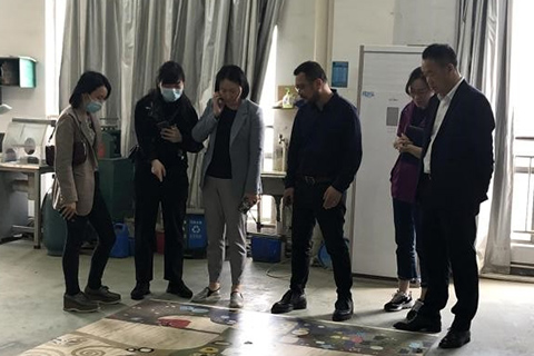 Greenland Group visited SHUIMOJIANGNAN on centralized procurement